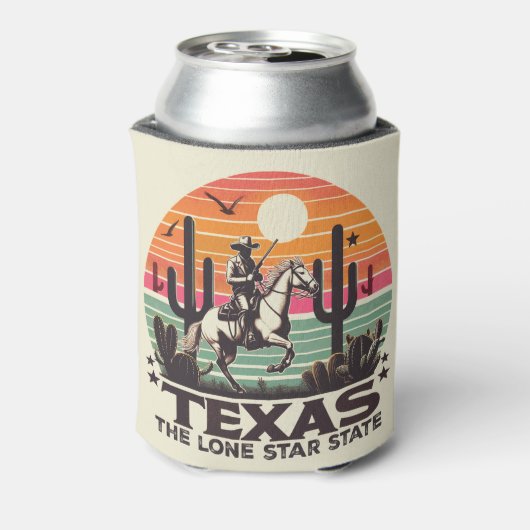 Retro Texas Blikjeskoeler (Blikje Achterkant)
