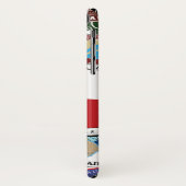 Retro  Texas Sticker Pattern Case-Mate iPhone Case (Achterkant/links)