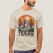 Retro Texas T-shirt (Voorkant)