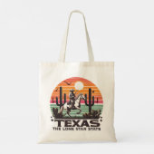 Retro Texas Tote Bag (Achterkant)