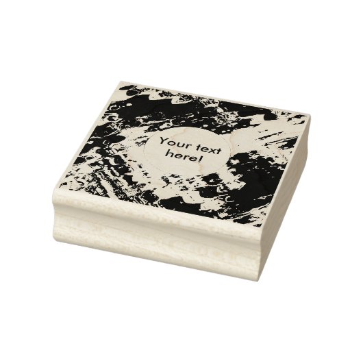 Retro textuur abstract ontwerp rubberstempel (Stempel)