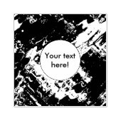 Retro textuur abstract ontwerp rubberstempel (Afrduk)