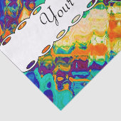 Retro textuur abstract ontwerp tissuepapier (Detail)