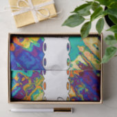 Retro textuur abstract ontwerp tissuepapier (Geschenk)