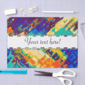 Retro textuur abstract ontwerp tissuepapier (Craft)