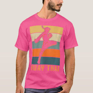 Retro Thai Martial Arts Kickboxing - Muay T-shirt