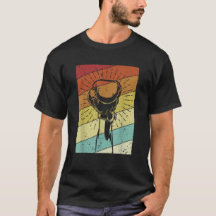 Retro Thaise bokser kickbokser bokser bokser vuist T-shirt