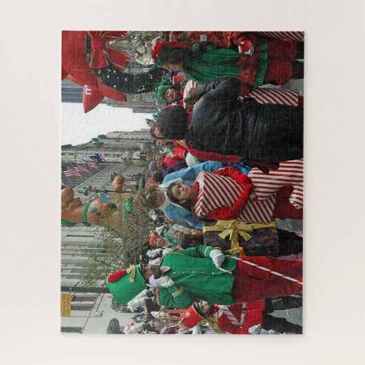 Retro Thanksgiving Day Parade Legpuzzel (Verticaal)
