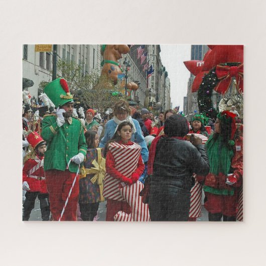 Retro Thanksgiving Day Parade Legpuzzel (Horizontaal)
