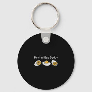 Retro Thanksgiving Duivelsei Pappie Grappig Sleutelhanger