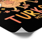 Retro Thanksgiving Mother Baby Nurse Stpartum Mate Poster (Hoek)