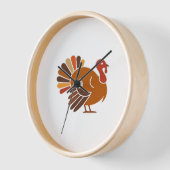Retro Thanksgiving Turkije – Herfst Harvest Design (Hoek)