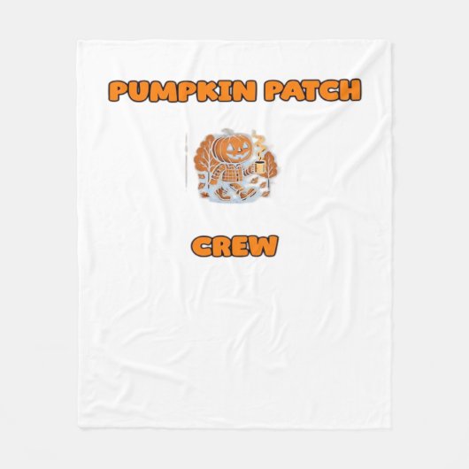 Retro Thanksgiving Turkije – Herfst Harvest Design Fleece Deken (Voorkant)