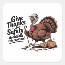 Retro Thanksgiving Turkije Safety – Geef Bedankt