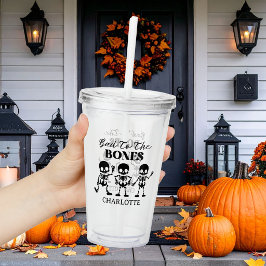 Retro The Boo Crew Griezelen Halloween Acryl Drinkbeker