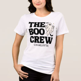 Retro The Boo Crew Spooktacular Halloween Tri-Blend Shirt
