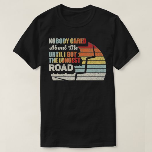 Retro the Longst Road Kaart Board Game Settlers Sh T-shirt (Design voorkant)