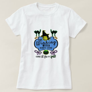Retro The Winking Witch Lounge T-shirt