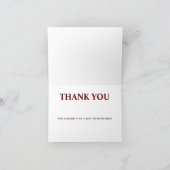 Retro Theater Film Ticket Stub 50ste Verjaardag Bedankkaart (Binnen)