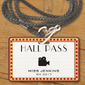 Retro Theater Markie Teken Studentenzaalpas Badge