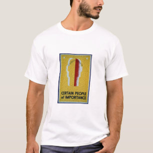 Retro theatraal t-shirt