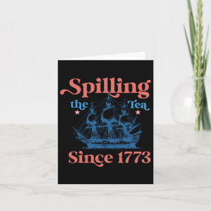 Retro Thee Morsdoend Sinds 1773 4 Juli Deel Kaart