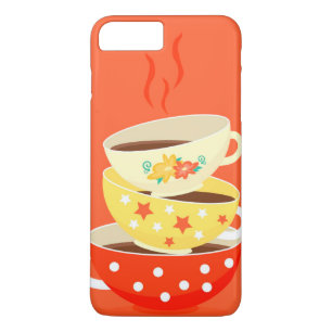 Retro thee  theekbekers Case-Mate iPhone case