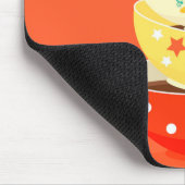 Retro thee theekbekers muismat (Hoek)