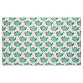 retro theepotten patroon stof (Fat Quarter)