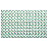 retro theepotten patroon stof (Yard (91,4 cm))
