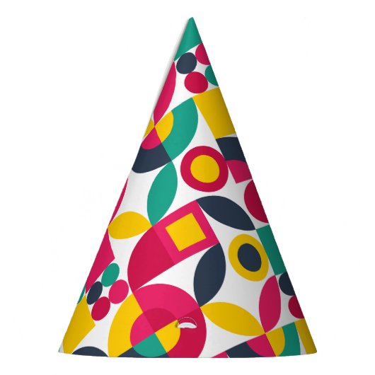 Retro thema feesthoedjes (Links)