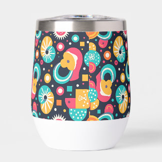 Retro thema waterfles geïsoleerde tuimelaar