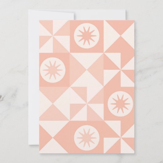 Retro Themapark, Carnaval Verjaardag Kaart (Achterkant)