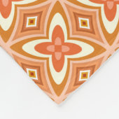 Retro Theme Pattern Thleece Throw Blanket Fleece Deken (Hoek)