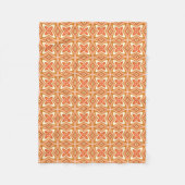 Retro Theme Pattern Thleece Throw Blanket Fleece Deken (Voorkant)