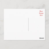 Retro Thinking of You Floral Butterfly Briefkaart (Achterkant)