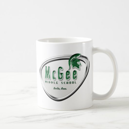 Retro Thmed McGee Logo #2 Koffiemok (Rechts)