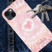 Retro Tie Dye Heart Signature Case-Mate iPhone Case