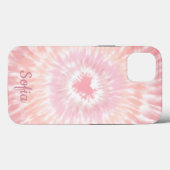Retro Tie Dye Heart Signature Case-Mate iPhone Case (Achterkant (horizontaal))