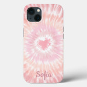 Retro Tie Dye Heart Signature Case-Mate iPhone Case (Achterkant)