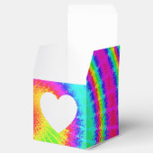 Retro Tie Dye Hippie Psychedelic Bedankdoosjes (Geopend)