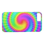 Retro Tie Dye Hippie Psychedelic Case-Mate iPhone Case (Achterkant (Horizontaal))