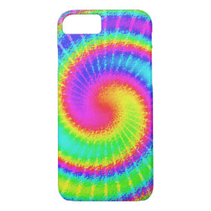 Retro Tie Dye Hippie Psychedelic iPhone 8/7 Hoesje