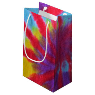 Retro Tie Dye-ontwerp Klein Cadeauzakje