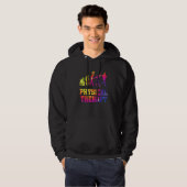 Retro Tie Dye Physical Therapy Evolution  PT Thera Hoodie (Voorkant volledig)