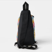 Retro Tie-Dye  Sling Bag (Achterkant)