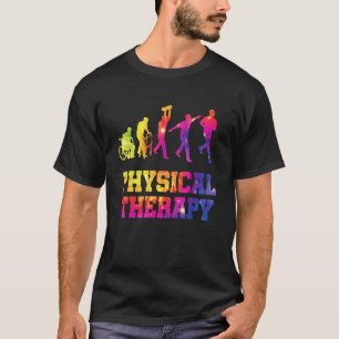 Retro Tie Fysieke Therapie Evolutie PT Thera T-shirt