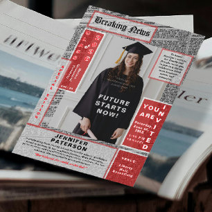 Retro Tijdschrift Cover Krant Stijl Afstudeerproje Kaart