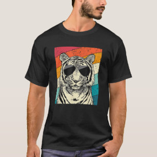 Retro tijger met zonnebril Wild Animal Lo T-shirt