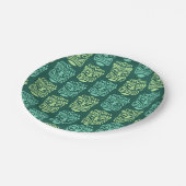 Retro Tiki Beach Party Papieren Bordje (Gekanteld)